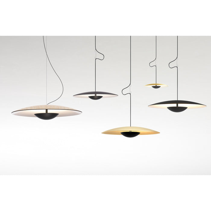 Marset Ginger hanglamp Ø60 LED DALI messing|wit