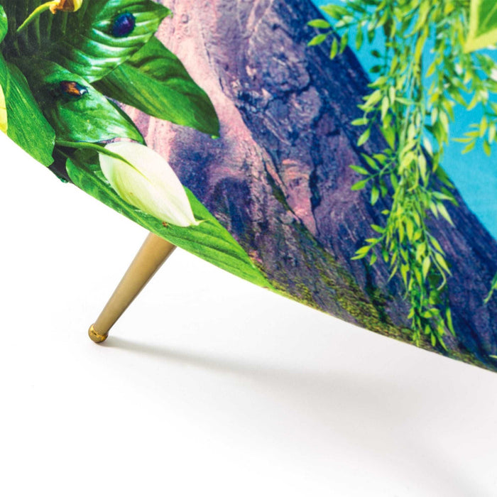 Toiletpaper Lounge fauteuil tongue black