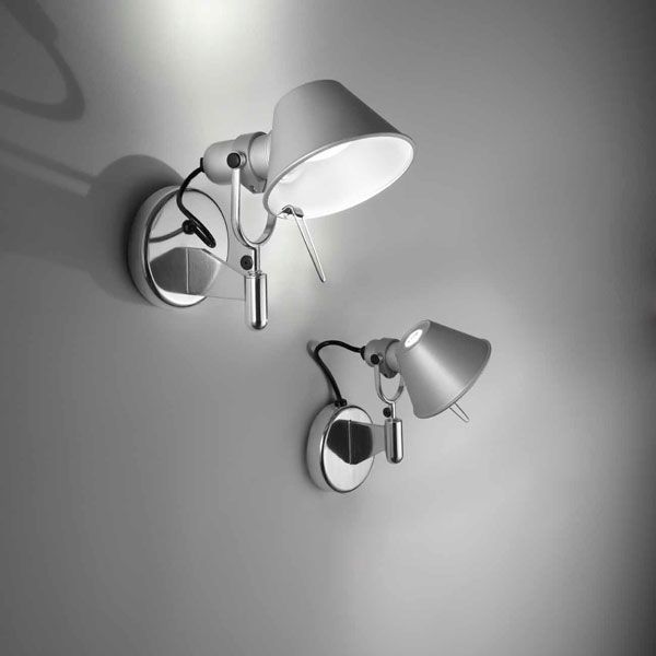 Tolomeo Micro Faretto wandlamp retrofit zonder schakelaar