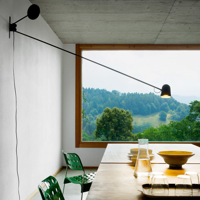 Luceplan Counterbalance wandlamp LED 199x76,2 rood