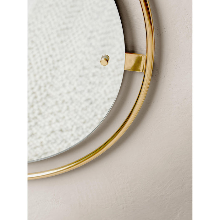 Audo Copenhagen Nimbus spiegel Ø60 gebronsd messing