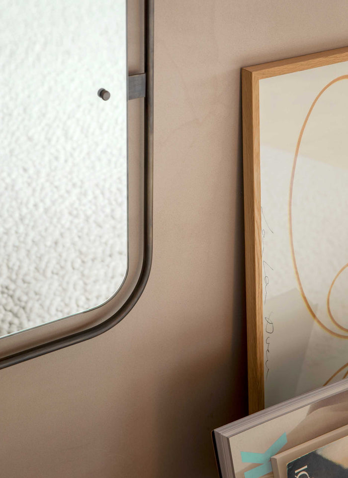 Audo Copenhagen Nimbus spiegel 158x53 gepolijst messing