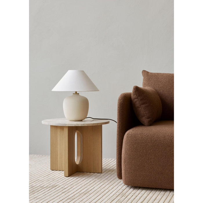 Audo Copenhagen Androgyne bijzettafel Ø50 naturel eiken