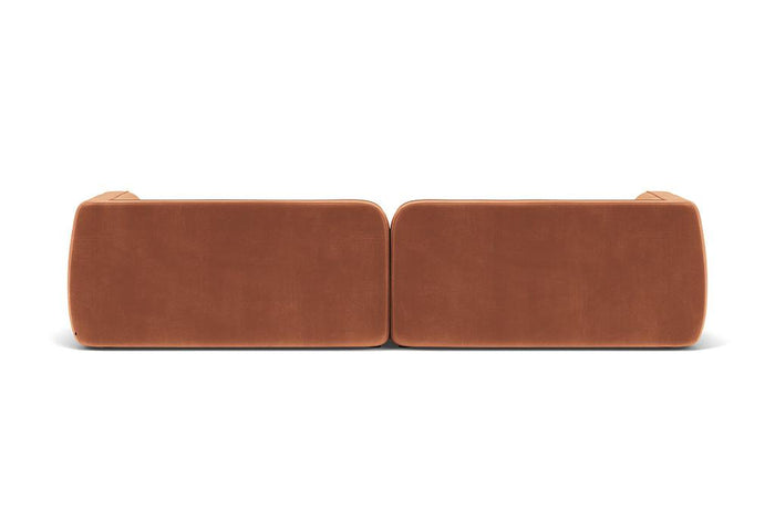 Bowie bank met divan rechts Soil 01 natural