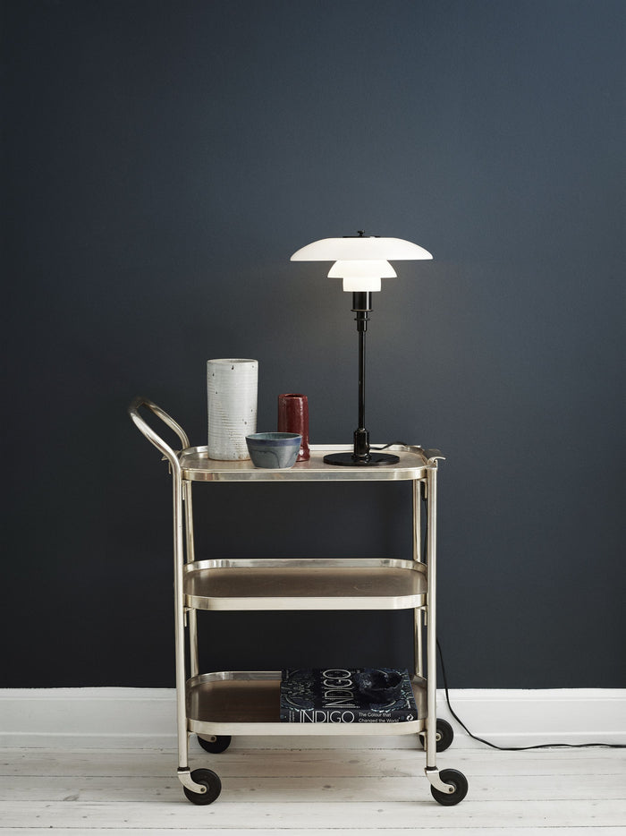 Louis Poulsen PH 3|2 tafellamp zwart gemetaliseerd