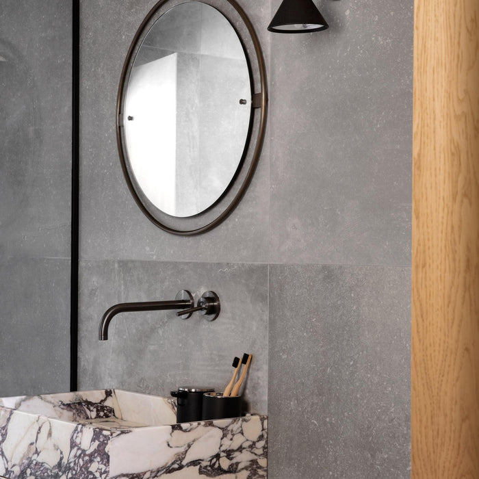 Audo Copenhagen Nimbus spiegel Ø60 gepolijst messing