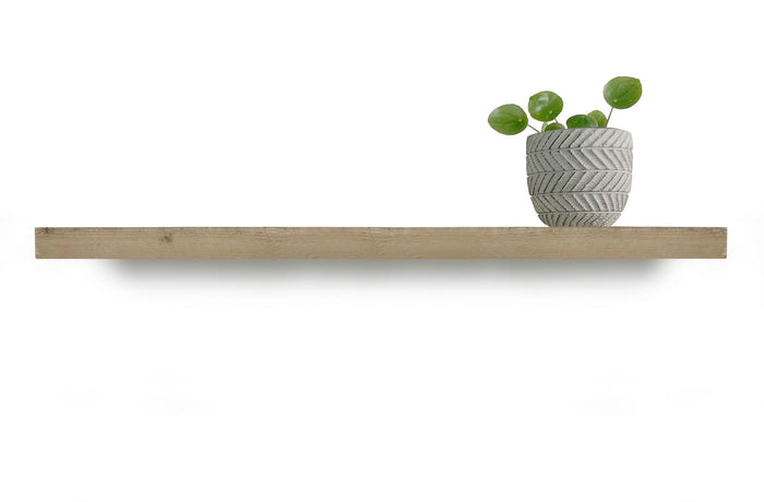 Woodbrothers Zwevende wandplank gebruikt steigerhout 75x20cm