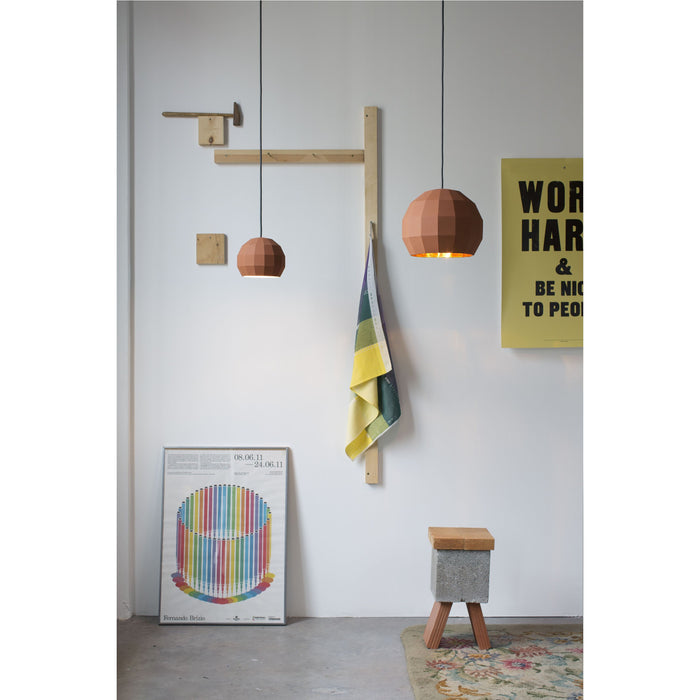 Marset Scotch Club hanglamp Ø41 terracotta|wit