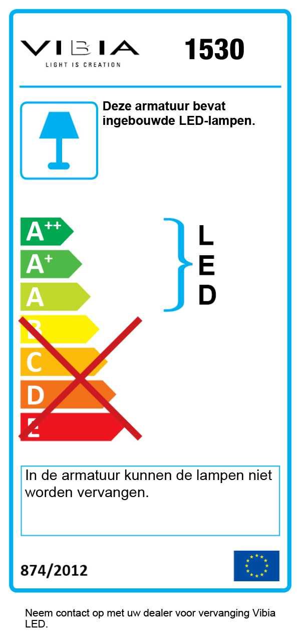 Flamingo 1530 hanglamp LED Ø90 grafiet