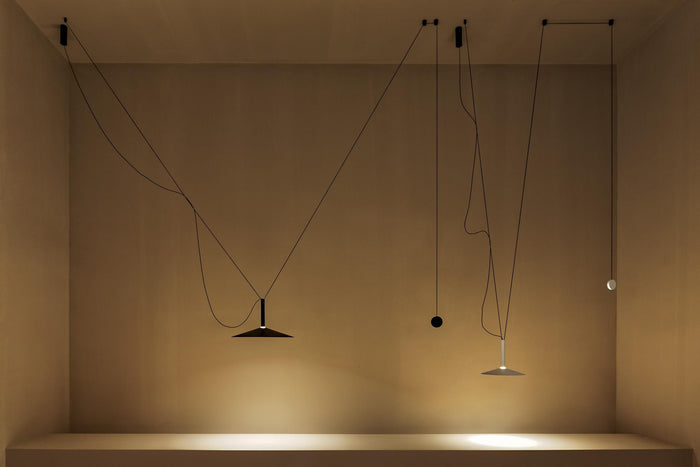 Marset Milana 47 hanglamp Ø47.3 LED zwart