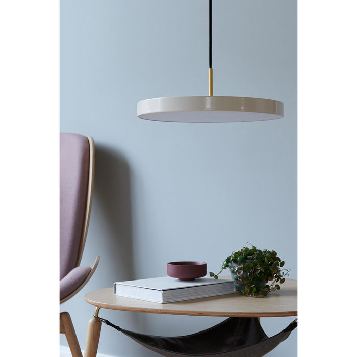 Asteria hanglamp Ø31 LED mini messing|nuance roze