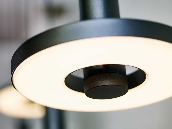 Beads 5 cluster hanglamp LED lineair zwart