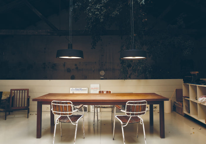 Marset Soho 38 LED hanglamp Ø38 zwart