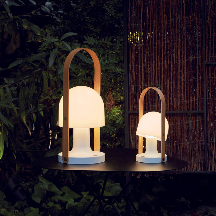 Marset FollowMe tafellamp LED oplaadbaar wit