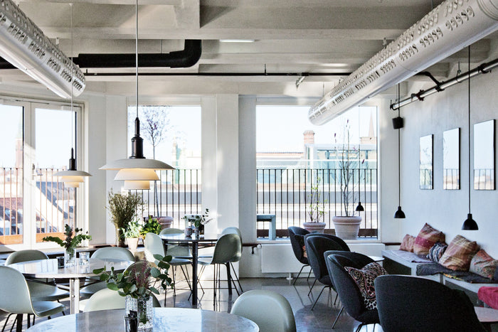 PH 3|2 hanglamp Ø28.5 zwart gemetaliseerd