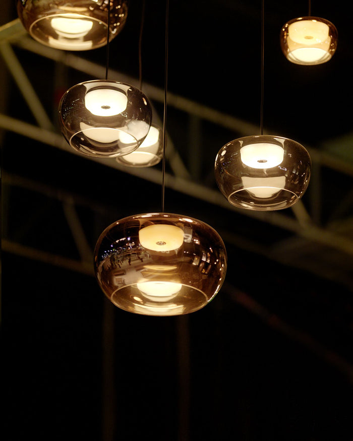 Wever & Ducre Wetro 1.0 hanglamp LED koper