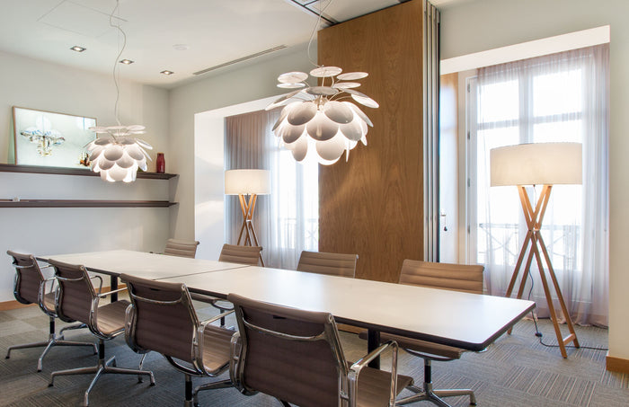 Marset Discocó hanglamp Ø53 mat beige