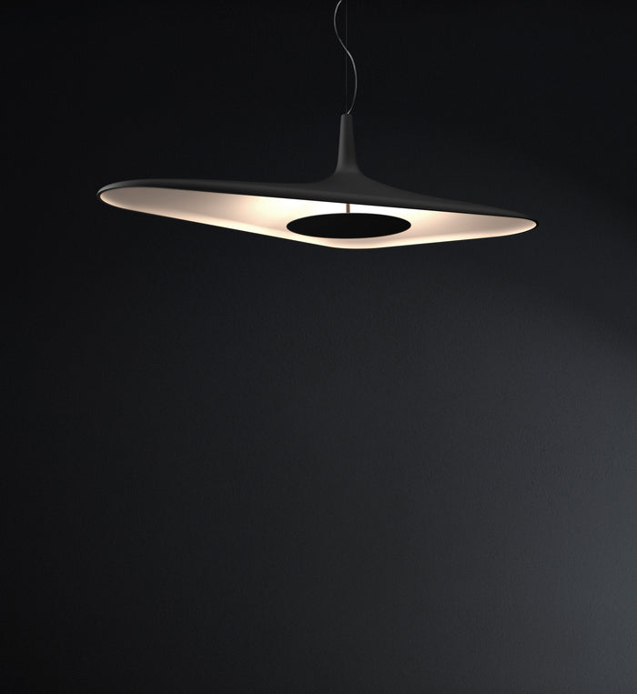 Soleil Noir hanglamp LED wit