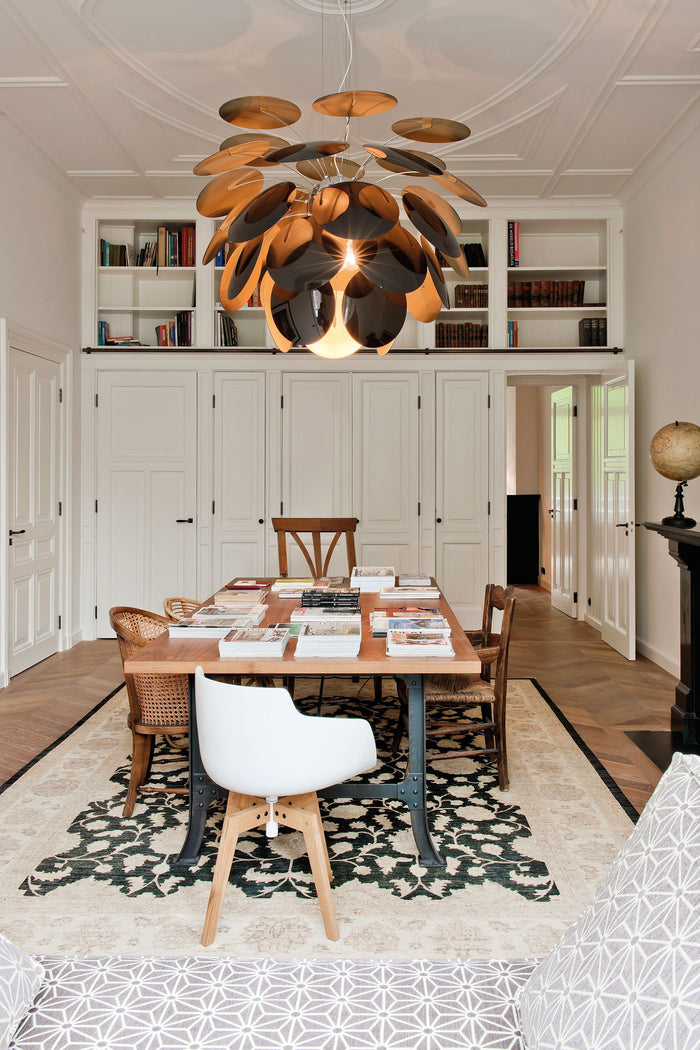 Marset Discocó hanglamp Ø132 mat beige