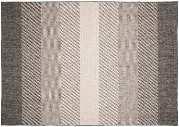 Buiten vloerkleed Boa - Zwart|Wit - dubbelzijdig - EVA Interior