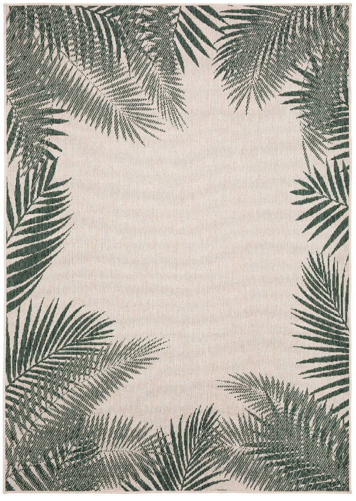 Buitenkleed Leaf - Groen - dubbelzijdig - EVA Interior - 200 x 290 cm