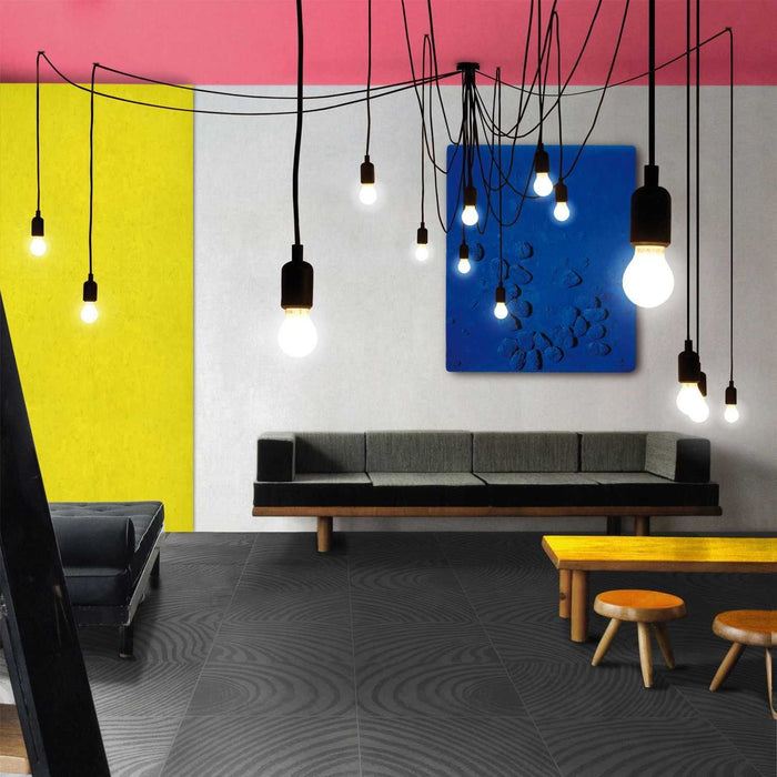 Maman 14 cluster hanglamp opaal