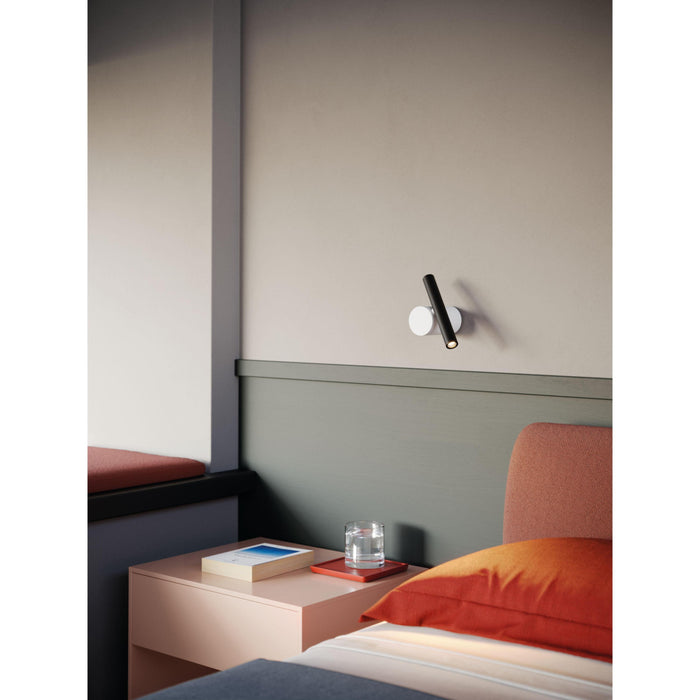 Luceplan Doi wandlamp LED zwart|zwart