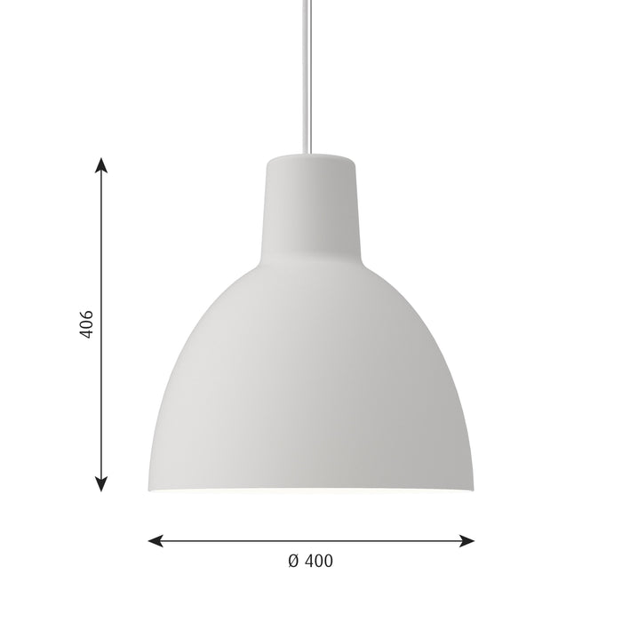 Toldbod hanglamp Ø40 zwart