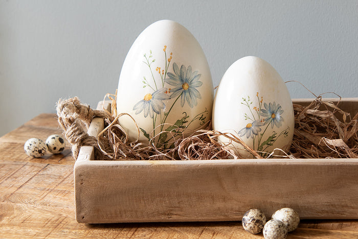 Clayre & Eef Decoratie Dienblad 37x25x7 cm Bruin Hout Rechthoek