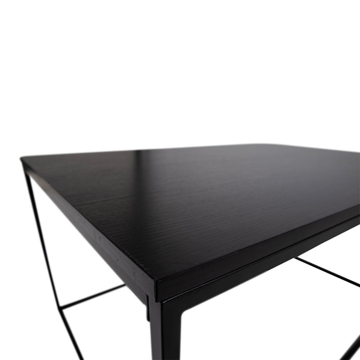 Duverger® Scandibasic - Salontafel - zwart - melamine spaanplaat - sta