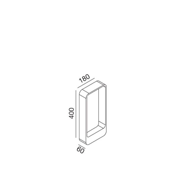 Wever & Ducre Tape 4.0 vloerlamp LED donkergrijs 3000K