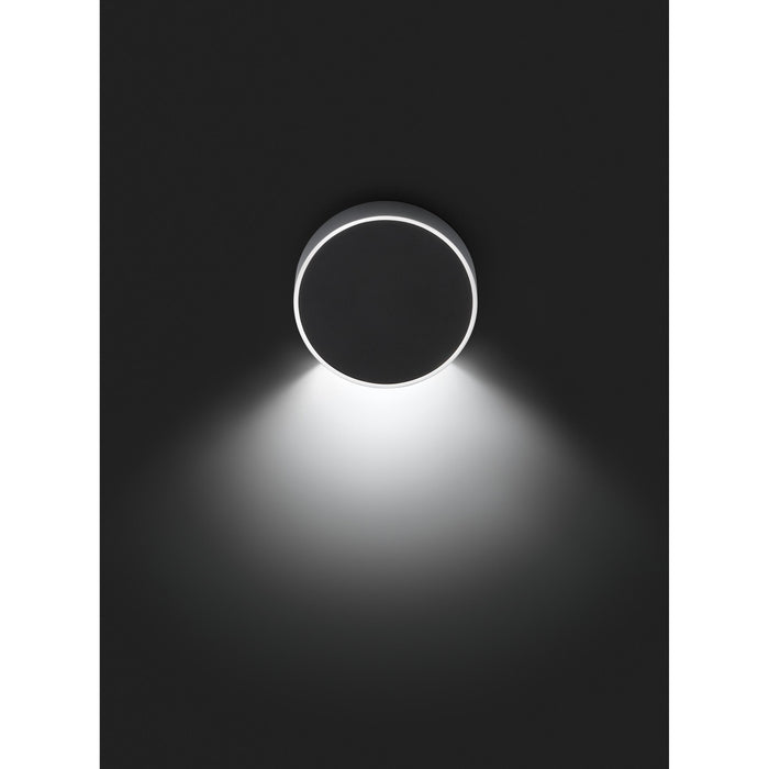 Alpha Ø10,5 wandlamp Wit en Chroom