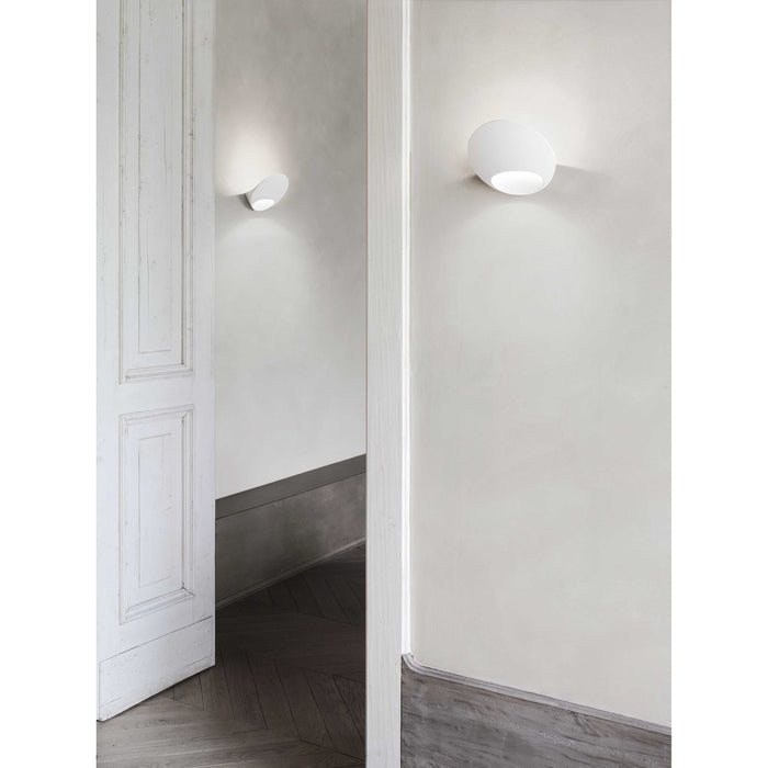 Luceplan Garbi wandlamp LED wit