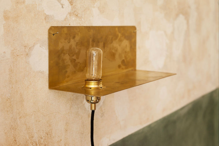 Frama 90° wandlamp roestvrijstaal