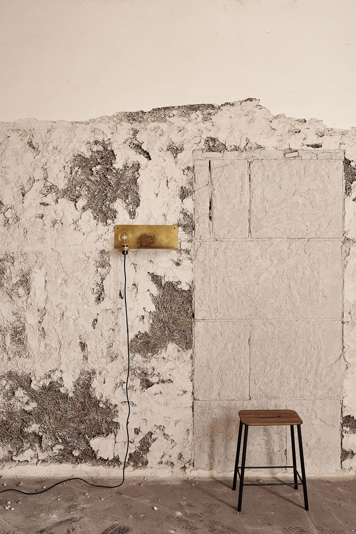 Frama 90° wandlamp roestvrijstaal