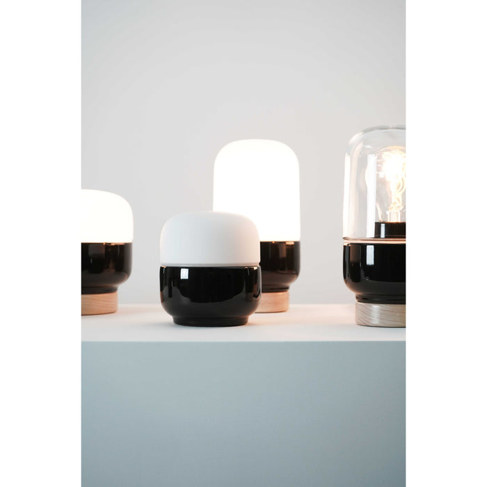 Ifö Electric Ohm 100|190 tafellamp porselein Zwart