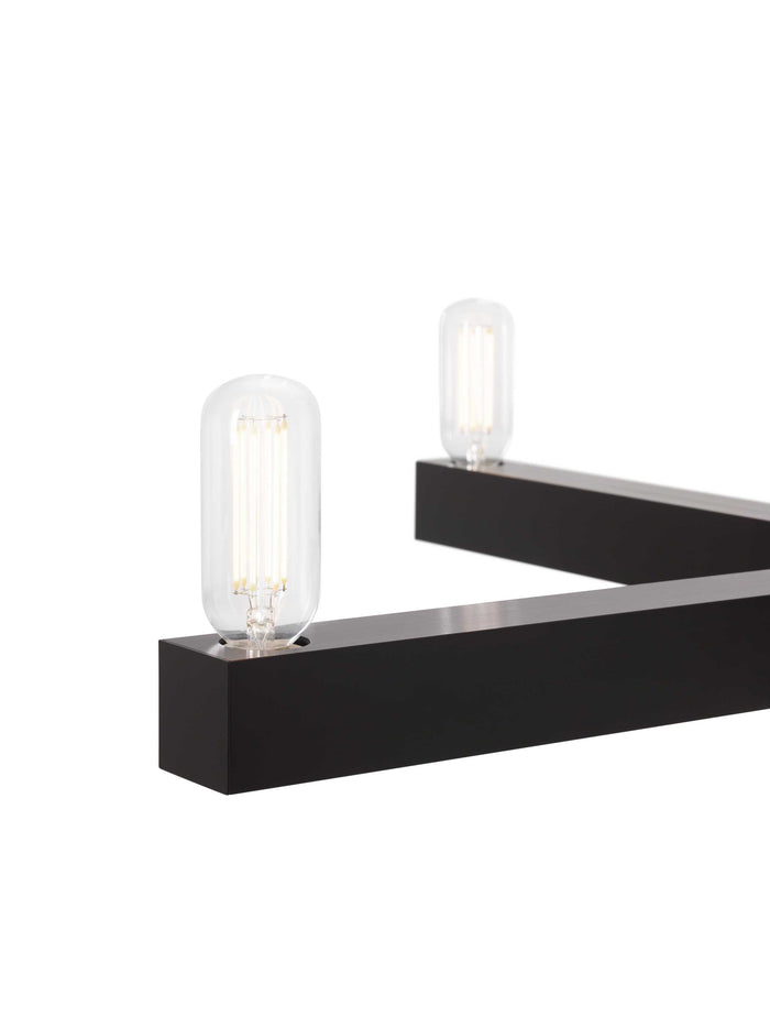 King Arthur kroonluchter Ø60 zwart