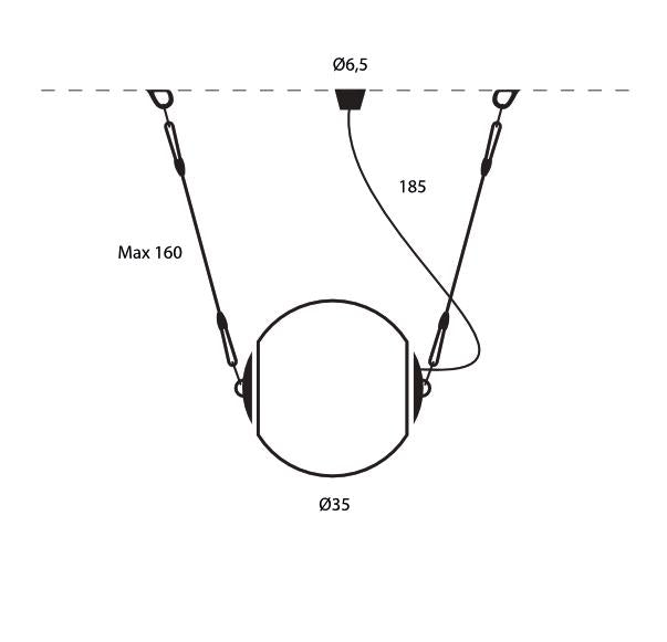 Lumina Perla Ø35 hanglamp Ø35