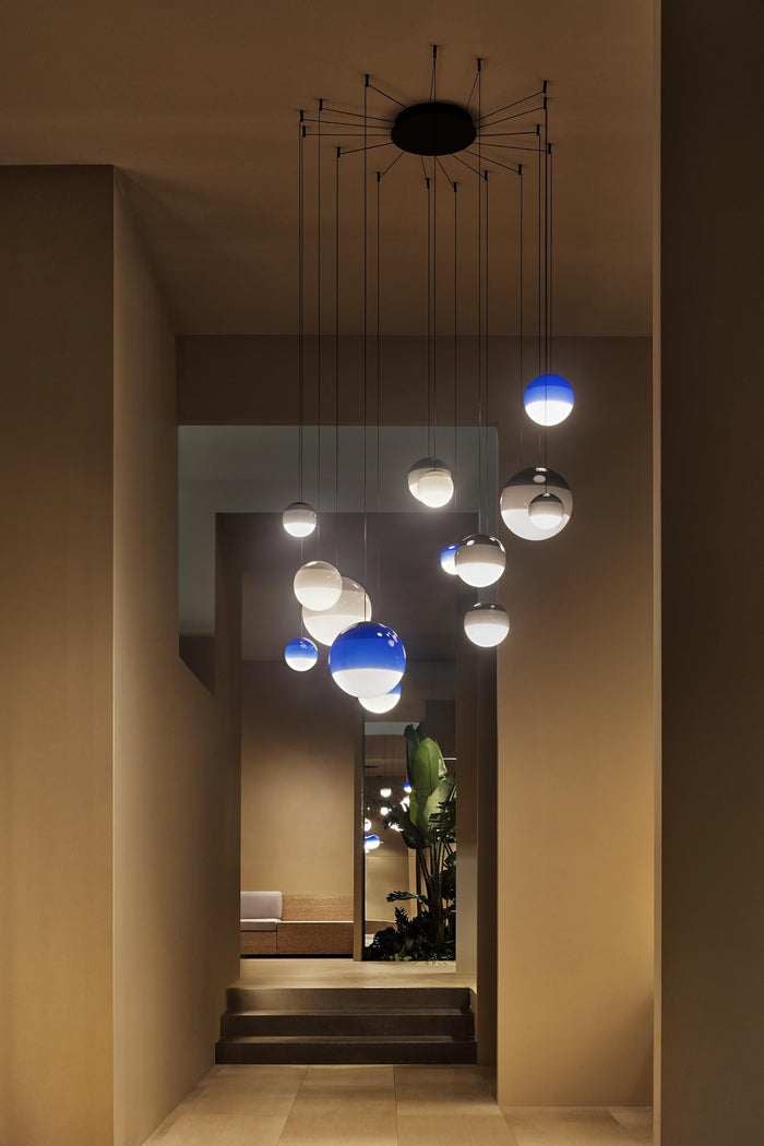 Marset Dipping Light Ø13 hanglamp LED groen