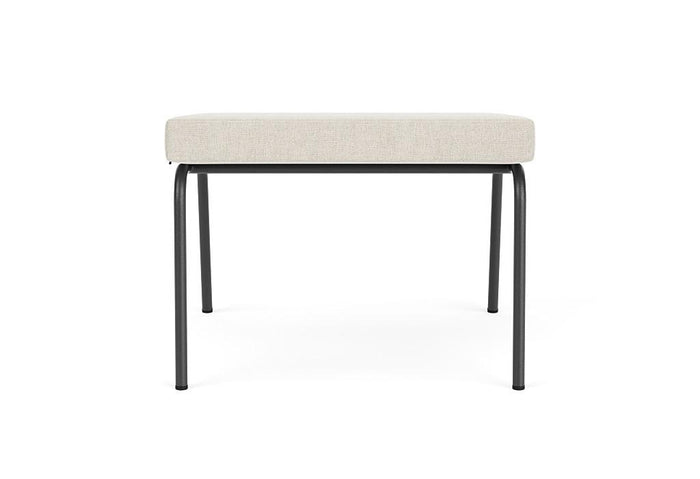 FÉST Monday ottoman zwart Soil 01 natural