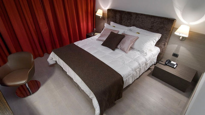 Melampo wandlamp met schakelaar aluminium