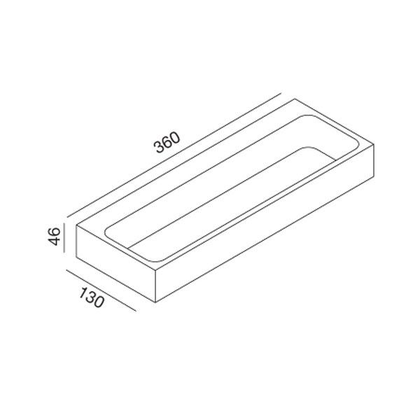 Wever & Ducre Bento 3.6 wandlamp LED wit 3000K