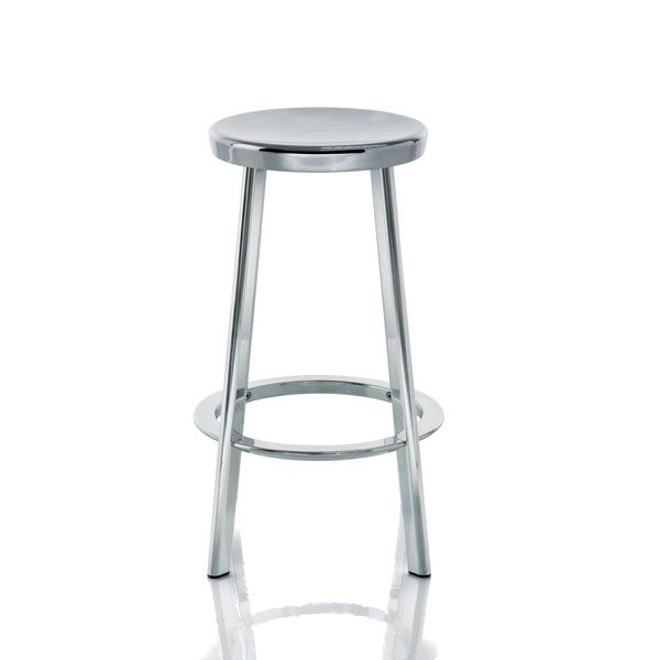 Magis Déjà -vu barkruk medium gepolijst aluminium