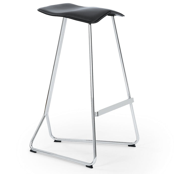 ClassiCon Triton Leather barkruk 75cm koper