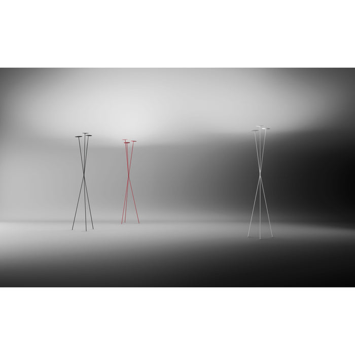 Skan 0260 vloerlamp LED zwart