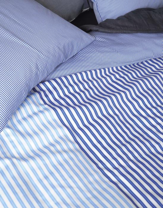 Marc O'Polo Ellan Dekbedovertrek Cool Cobalt 140 x 220 cm