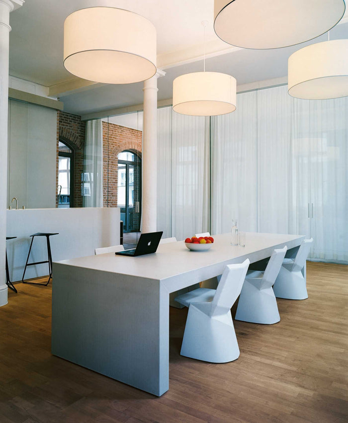 ClassiCon Triton Leather barkruk 75cm chroom onderstel, zwart leer