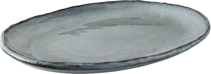 Organic by Dutch Rose Amsterdam ovale schaal 40x28 cm - blauw