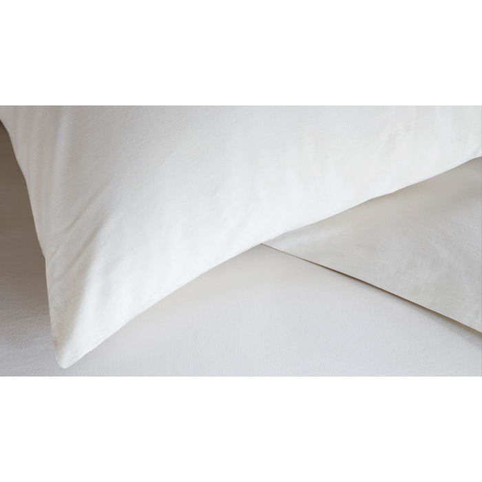 Beddinghouse Organic Basic dekbedovertrek - Eenpersoons - 140x200/220 - Zand