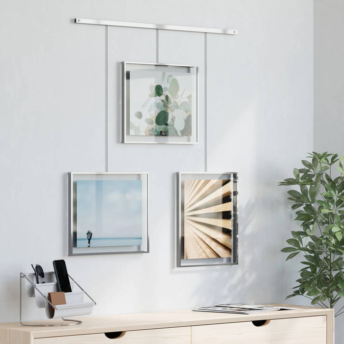 Umbra Exhibit 3 Fotolijsten - 20 x 25 cm - Zwart